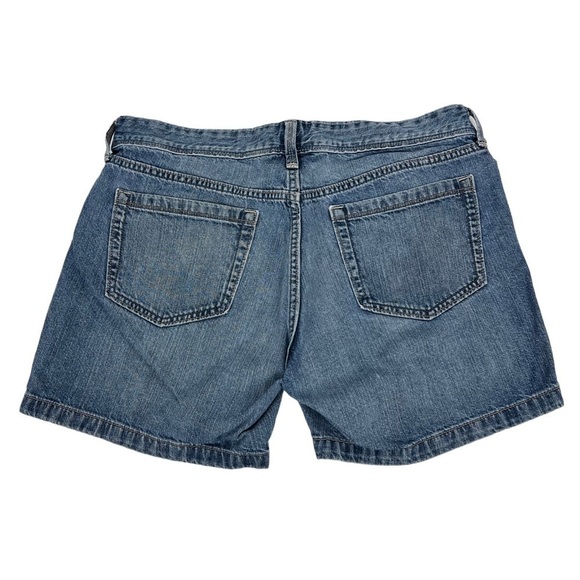 OLD NAVY The Flirt Women’s Blue Jean Denim Shorts Sz 12 Distressed Pockets - Picture 2 of 9
